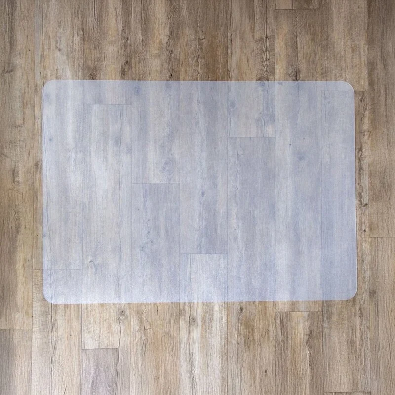 B-Ware hjh OFFICE Bodenschutzmatte Unterlage für harte Böden 116 × 150 cm Transparent