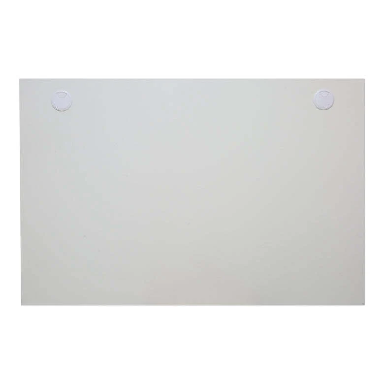 B-Ware STIER Schreibtischplatte Tischplatte Tischplatte 120x80cm weiß melamin 25mm