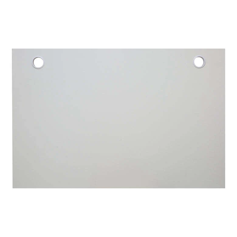 B-Ware STIER Schreibtischplatte Tischplatte Tischplatte 120x80cm weiß melamin 25mm