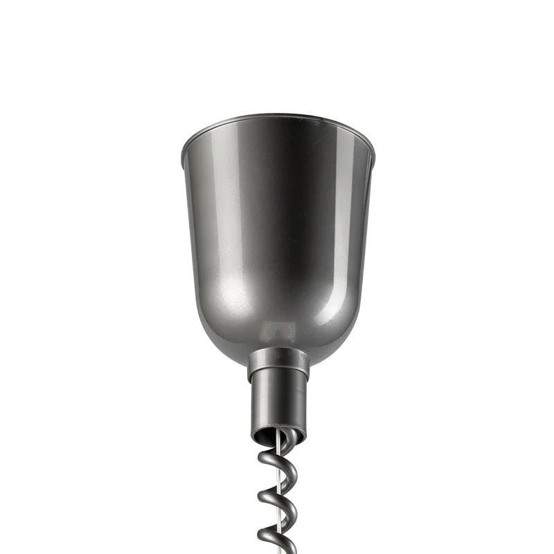 B-Ware Ilsa Hängeleuchte Pendelleuchte Deckenlampe weiß silber Ø 30 cm höhenverstellbar