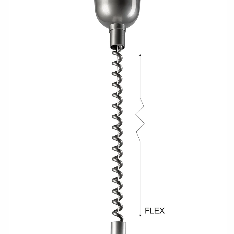 B-Ware Ilsa Hängeleuchte Pendelleuchte Deckenlampe weiß silber Ø 30 cm höhenverstellbar
