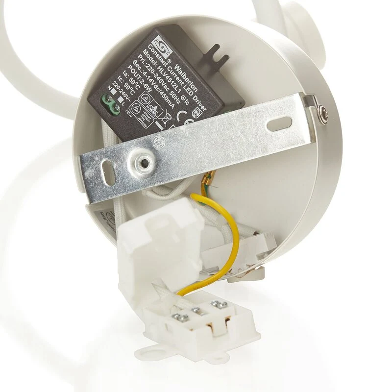 B-Ware Ideallux Wandleuchte Wandlampe LED Focus weiß höhenverstellbar Schalter15