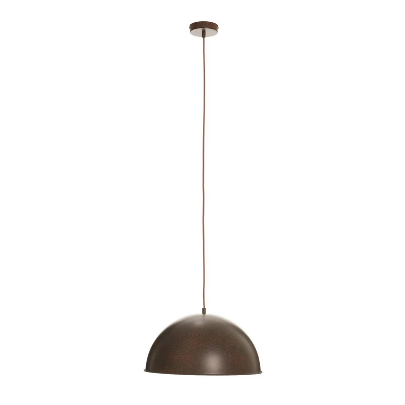 B-Ware Globo Pendellampe Hängeleuchte Xirena I LED Lampe dimmbar rost gold Ø41cm