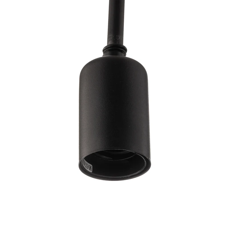 B-Ware Hängeleuchte Sphere XL Nowodvorski mit Glasschirm transparent schwarz 40W E27