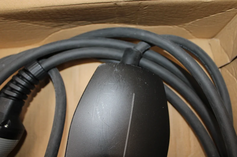 B-Ware Wissenergy Mobile Ladestation Typ 2 Mode 2 16A 11kW IP66 grau 6m Kabel Länge