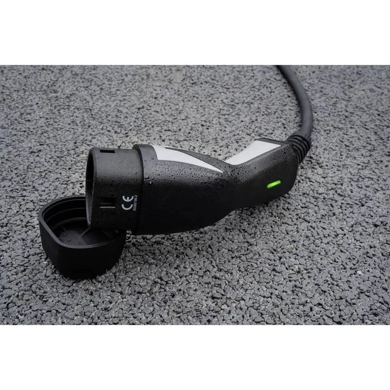 B-Ware Wissenergy Mobile Ladestation Typ 2 Mode 2 16A 11kW IP66 grau 6m Kabel Länge