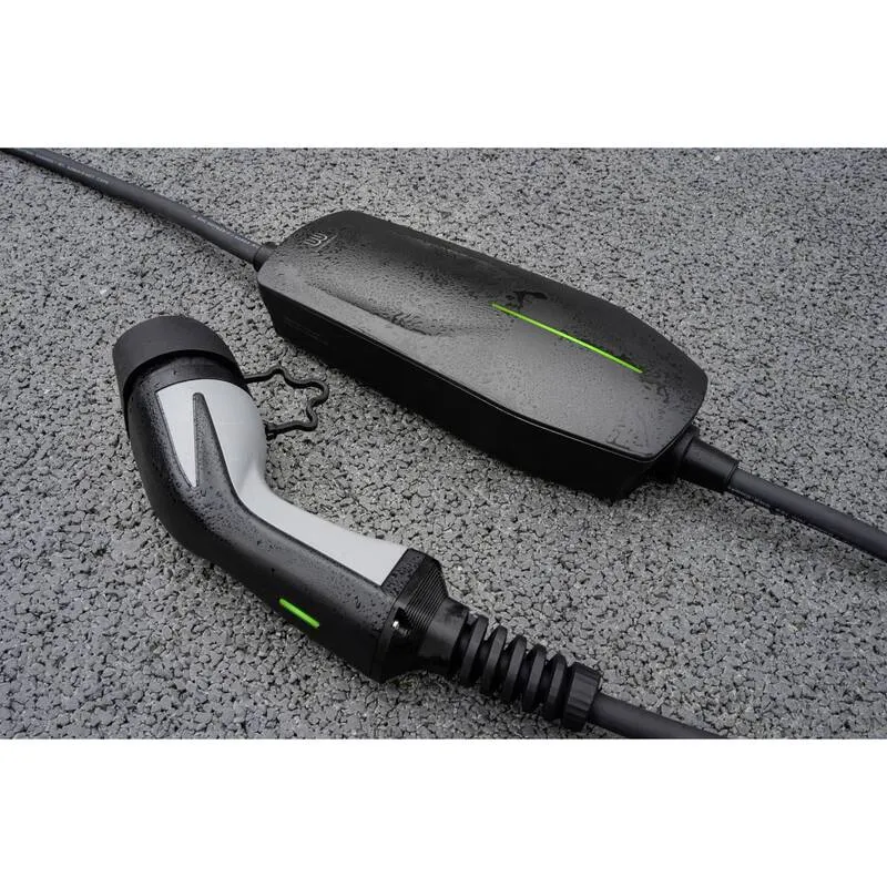 B-Ware Wissenergy Mobile Ladestation Typ 2 Mode 2 16A 11kW IP66 grau 6m Kabel Länge