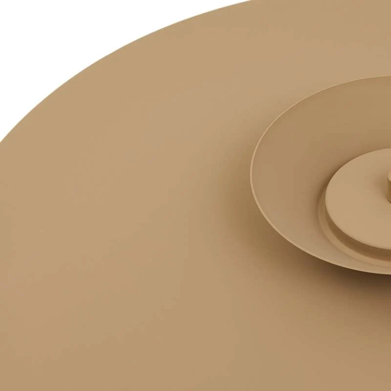 B-Ware Lucande Pendelleuchte Hängeleuchte LED Livie Aluminium beige weiß matt 50 cm