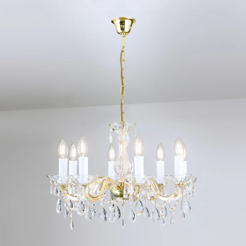 B-Ware Orion Kronleuchter Dolores Deckenlampe Deckenlampe Pendelleuchte Hängeleuchte