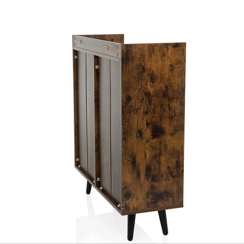 B-Ware hjh LIVING Sideboard / Kommode MYRDAL 80x30x90 cm 2 Schubladen Schrank