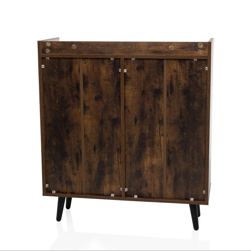 B-Ware hjh LIVING Sideboard / Kommode MYRDAL 80x30x90 cm 2 Schubladen Schrank