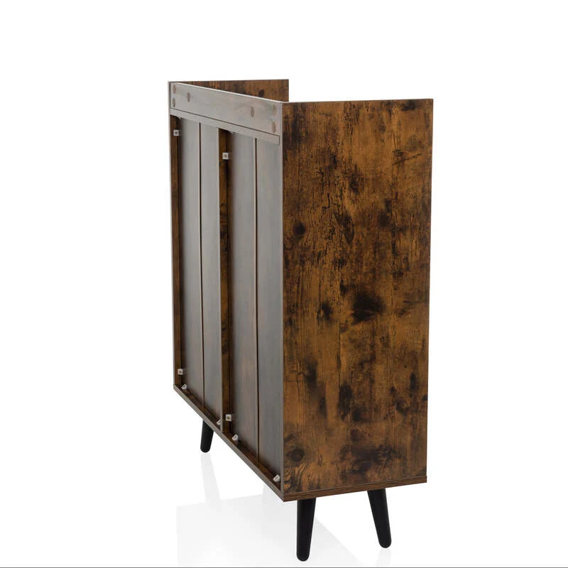B-Ware hjh LIVING Sideboard / Kommode MYRDAL 80x30x90 cm 2 Schubladen Schrank