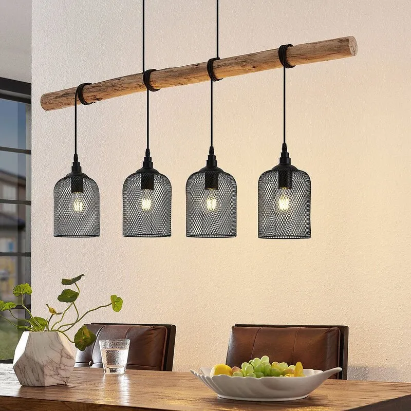 B-Ware Lindby Elrond Hängeleuchte Deckenlampe Pendelleuchte Lampe Leuchte E27 4-flammig