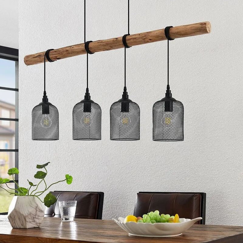 B-Ware Lindby Elrond Hängeleuchte Deckenlampe Pendelleuchte Lampe Leuchte E27 4-flammig
