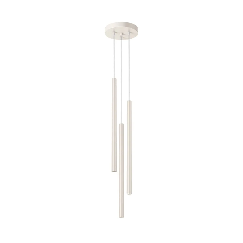 B-Ware Pastelo Hängelampe Pendelleuchte Lampe beige Ø 19 cm Stahl