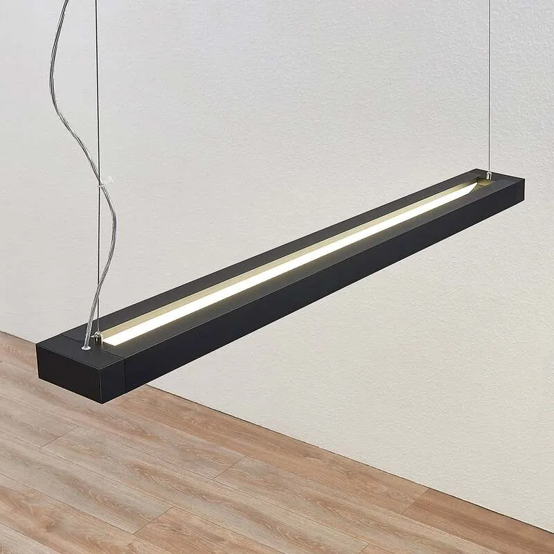B-Ware Arcchio Pendelleuchte Hängeleuchte Cuna LED Lampe schwarz 122cm Metall 3200Lumen