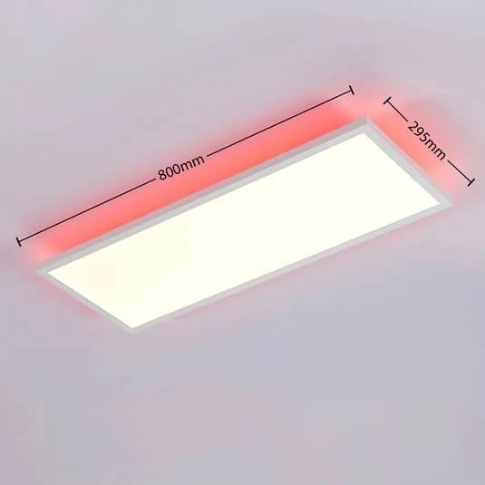 B-Ware Arcchio LED Panel Deckenleuchte Lichtpanel Fernbedienung weiß multicolour dimmba