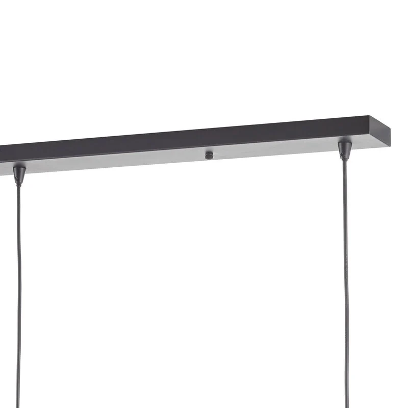 B-Ware Hängeleuchte Punchray, dreiflammig trichterförmig Lampe Leuchte Deckenlampe 969