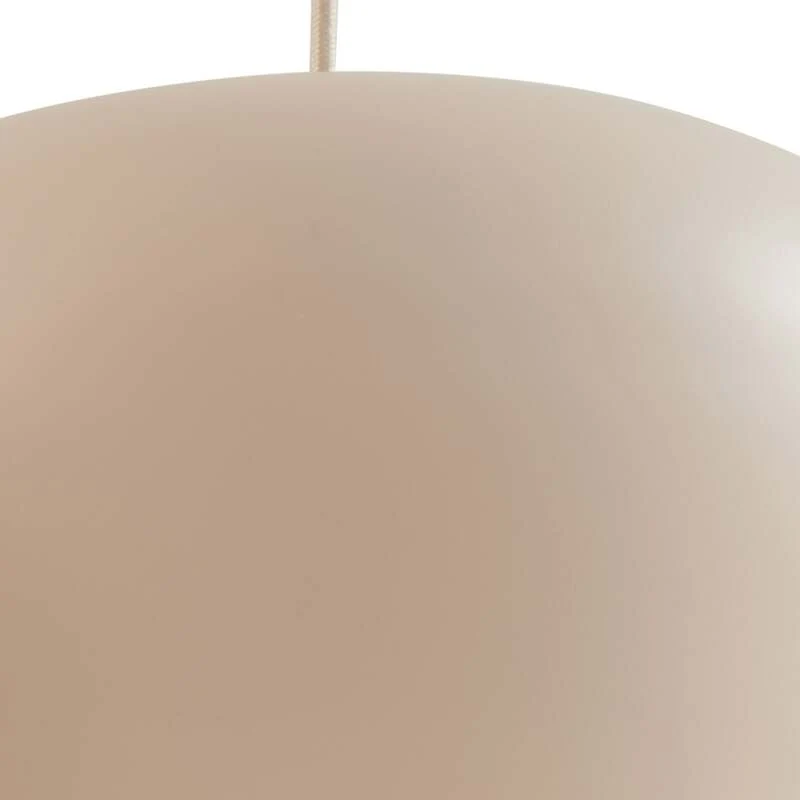 C-Ware Lucande Hängeleuchte Malisa LED Pendelleuchte dimmbar beige 3-flammig 101,5cm