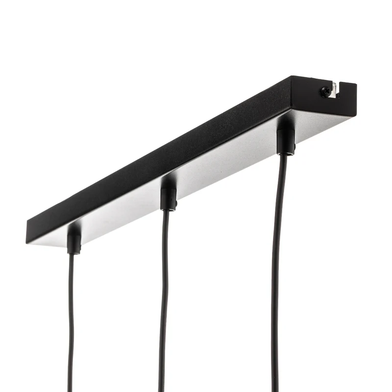B-Ware Euluna Hängeleuchte Trial LED Pendelleuchte dimmbar schwarz gold 3-flammig 60cm