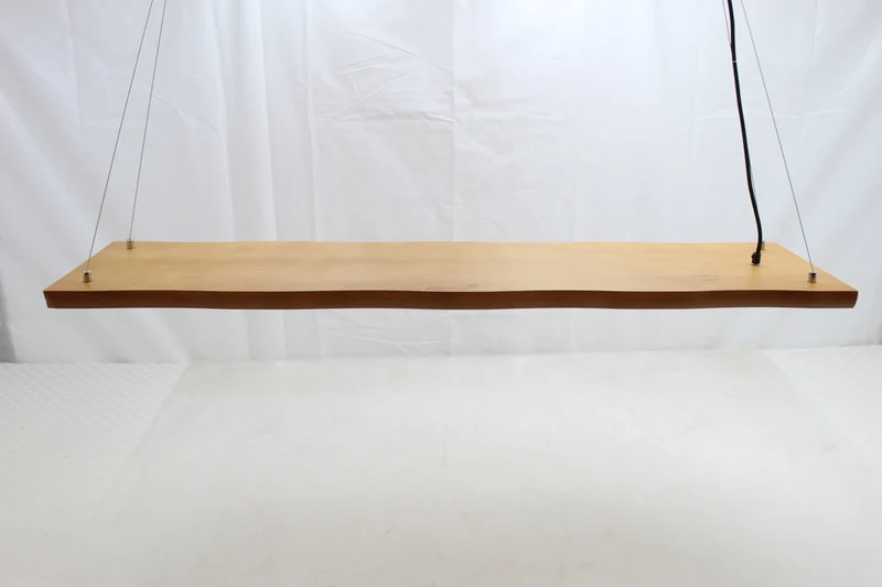 B-Ware Paul Neuhaus Hängelampe Palma LED Pendelleuchte dimmbar Holz schwarz 100cm