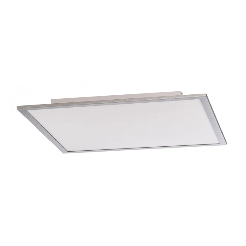 B-Ware Lindby LED-Panel Livel 4000K quadratisch 62x62cm silber Aluminium Leuchte 36W