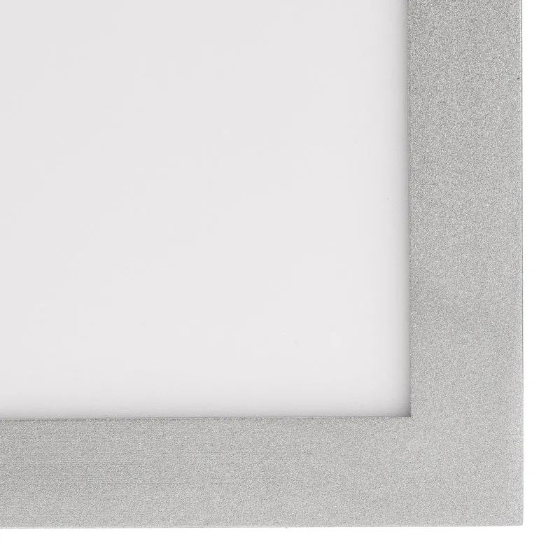 B-Ware Lindby LED-Panel Livel 4000K quadratisch 62x62cm silber Aluminium Leuchte 36W