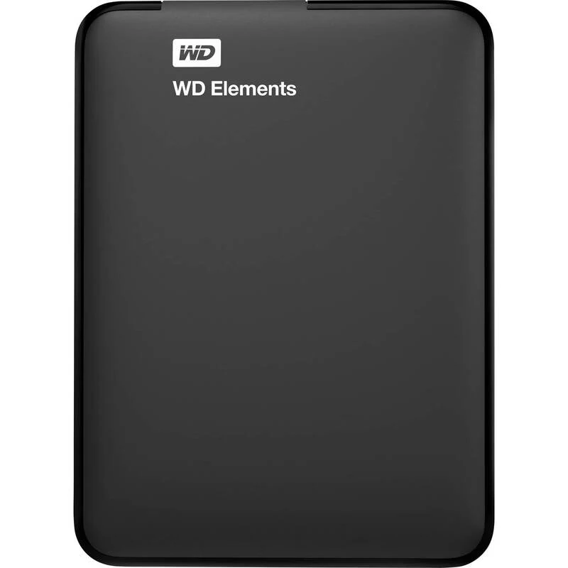 B-Ware WD Externe Festplatte HDD 1TB USB-A Speichergerät tragbar schwarz 110x82mm
