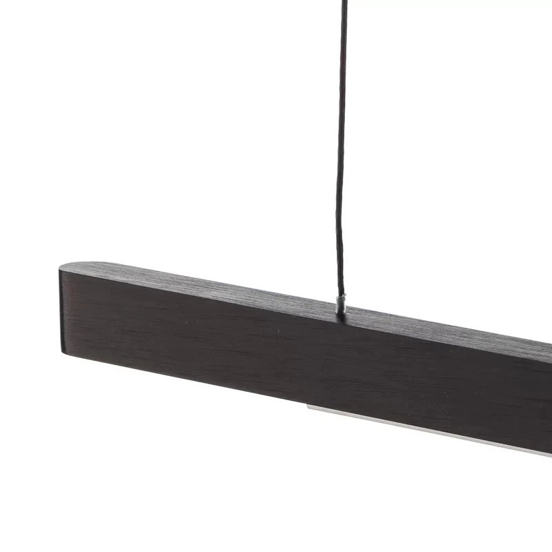 B-Ware quitani Hängeleuchte Pendelleuchte LED schwarz eloxal Aluminium dimmbar höhenver