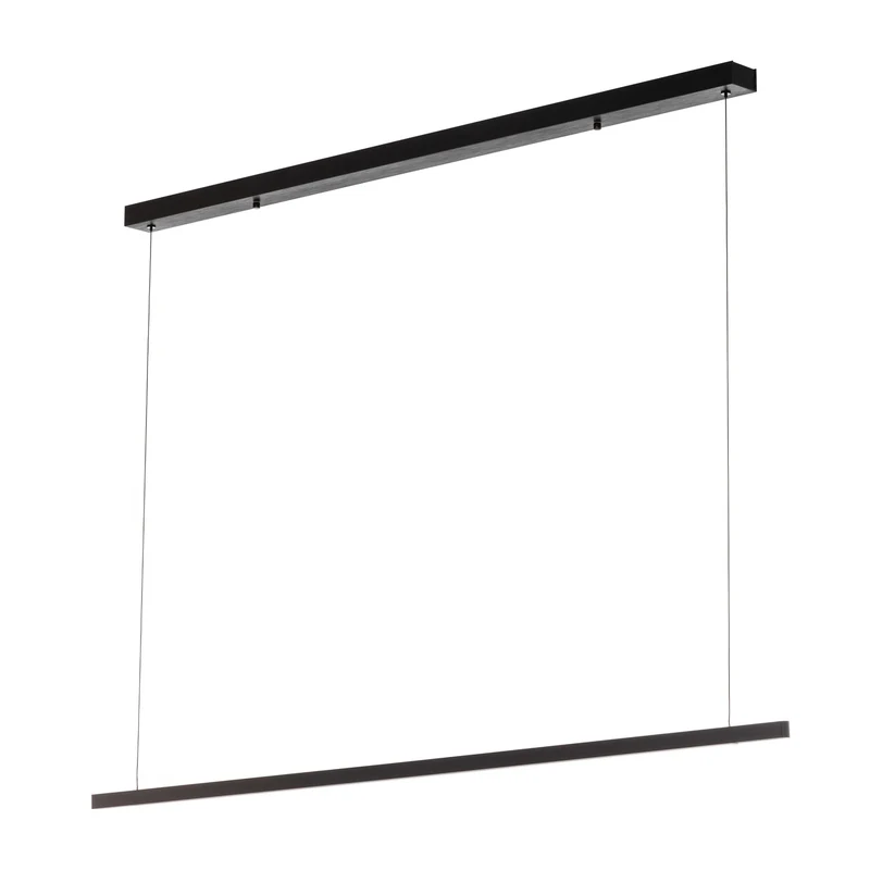 B-Ware quitani Hängeleuchte Pendelleuchte LED schwarz eloxal Aluminium dimmbar höhenver