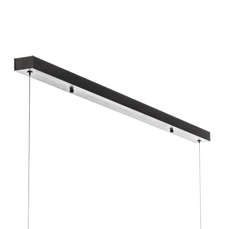 B-Ware quitani Hängeleuchte Pendelleuchte LED schwarz eloxal Aluminium dimmbar höhenver