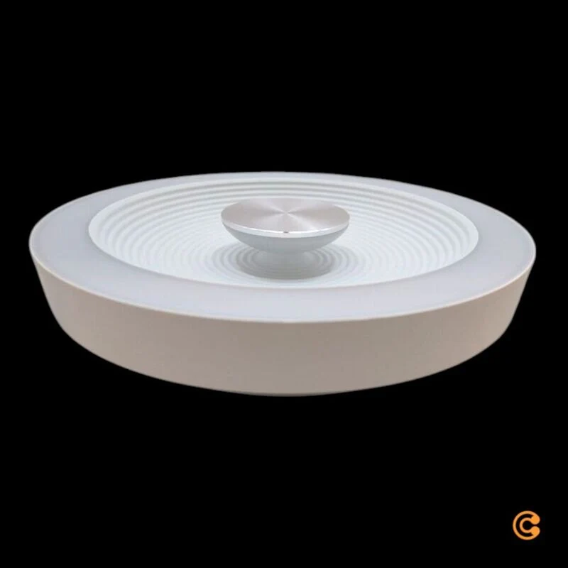B-Ware Paulmann Deckenleuchte Volea LED Lampe dimmbar IP44 weiß/silber Ø32cm 3000K