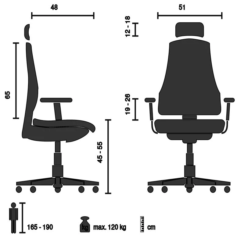 B-Ware MyBuero Bürostuhl Schreibtischstuhl ERGOMY W Netzstoff Stoff Armlehnen Beige