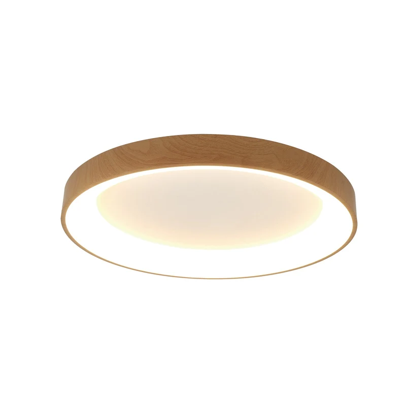 B-Ware Mantra Iluminación Deckenlampe LED Lampe Niseko II Fernbedienung Aluminium Ac366