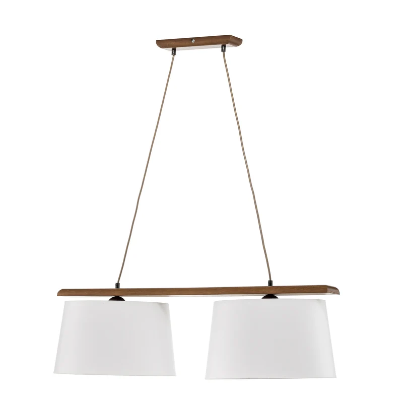B-Ware Euluna Hängeleuchte Hängeleuchte Lampe Leuchte Sweden zweiflammig eiche rusti492