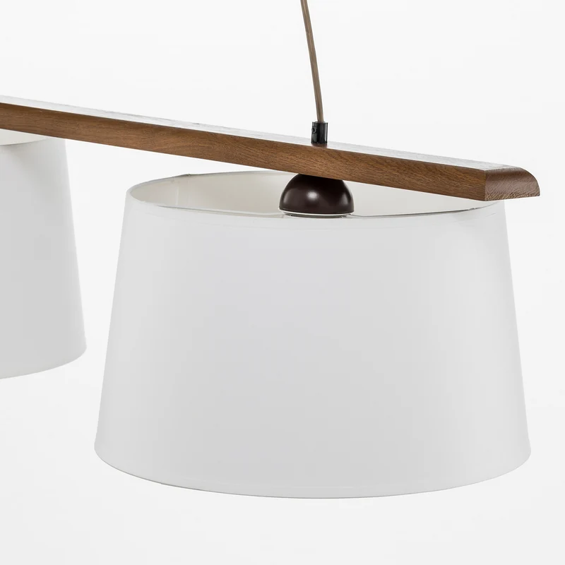 B-Ware Euluna Hängeleuchte Hängeleuchte Lampe Leuchte Sweden zweiflammig eiche rusti492