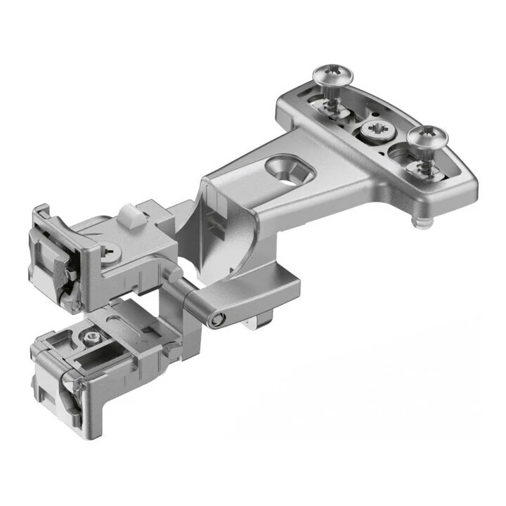 3x B-Ware Hettich Scharnier Zwillingsscharnier Selekta Pro 2000 nickel ohne Topf 3 STÜCK