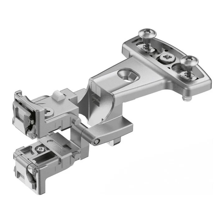3x B-Ware Hettich Scharnier Zwillingsscharnier Selekta Pro 2000 nickel ohne Topf 3 STÜCK