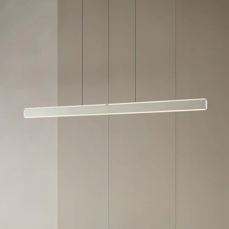 B-Ware Lucande LED Hängelampe Pendelleuchte Arvon alufarben dimmbar CCT 117cm657