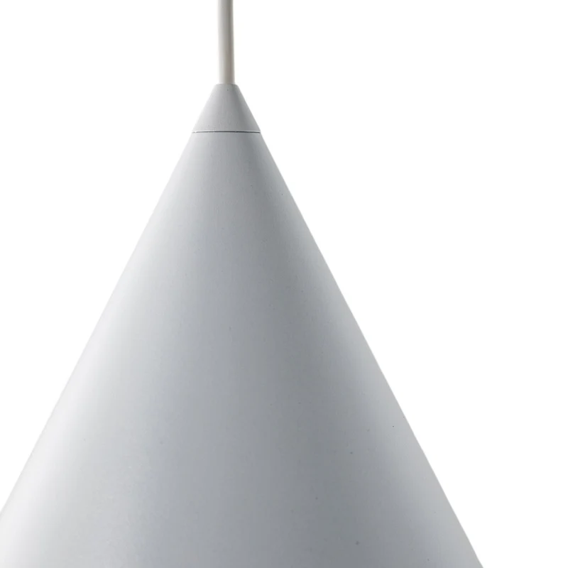 B-Ware Hängeleuchte Cono Leuchte Lampe weiß Stahl Ø 19 cm einflammig