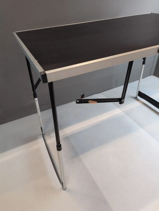 C-Ware Alu Klapptisch 3er Set Camping Tisch höhenverstellbar klappbar 100x60cm flexibel