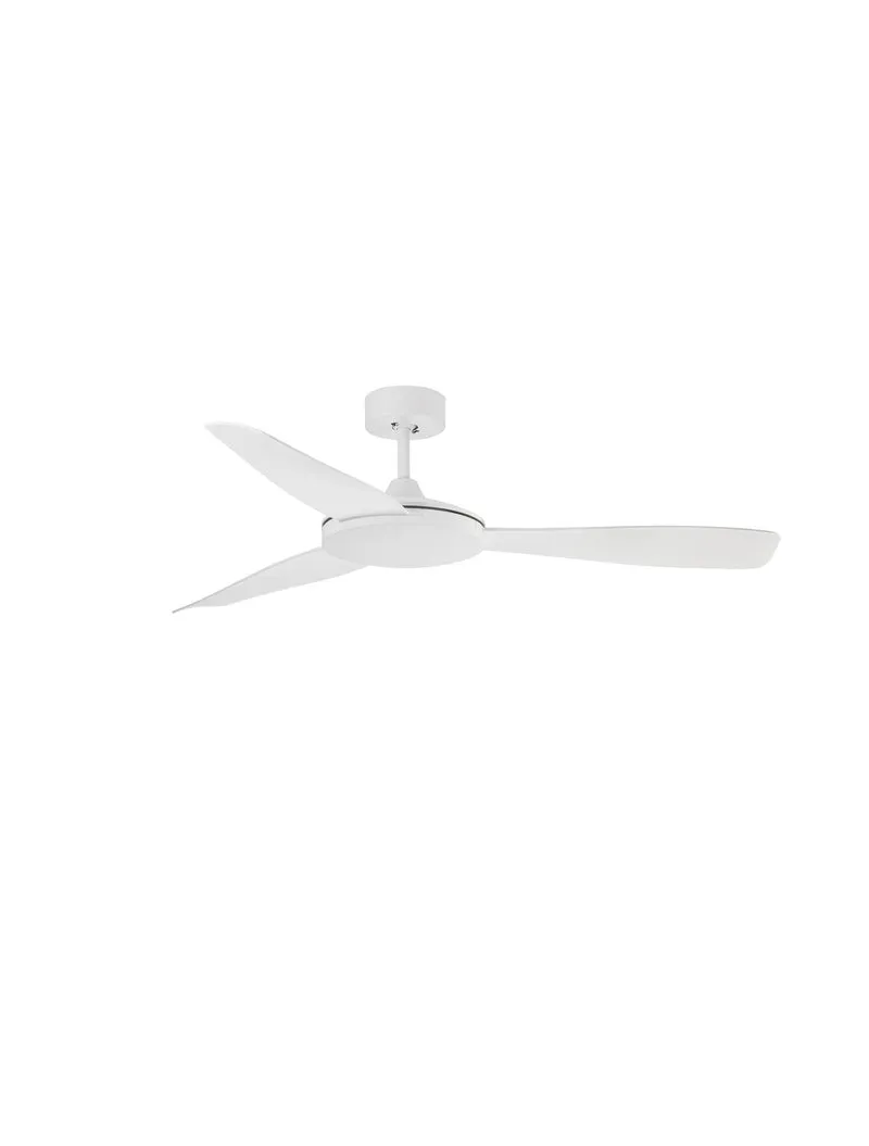 B-Ware Nova Luce Deckenventilator Lüfter BLAIRE Weiß 132cm AC Motor SIEHE TEXT
