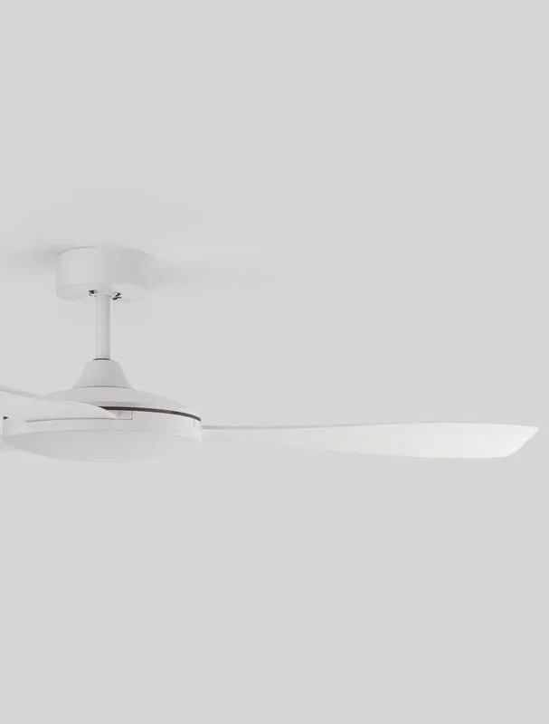 B-Ware Nova Luce Deckenventilator Lüfter BLAIRE Weiß 132cm AC Motor SIEHE TEXT