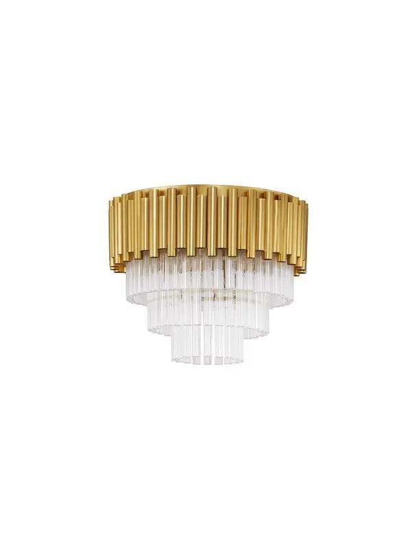 B-Ware Nova Luce Deckenleuchte Deckenlampe MAGNOLIA Gold E14 LED 5fach SIEHE TEXT