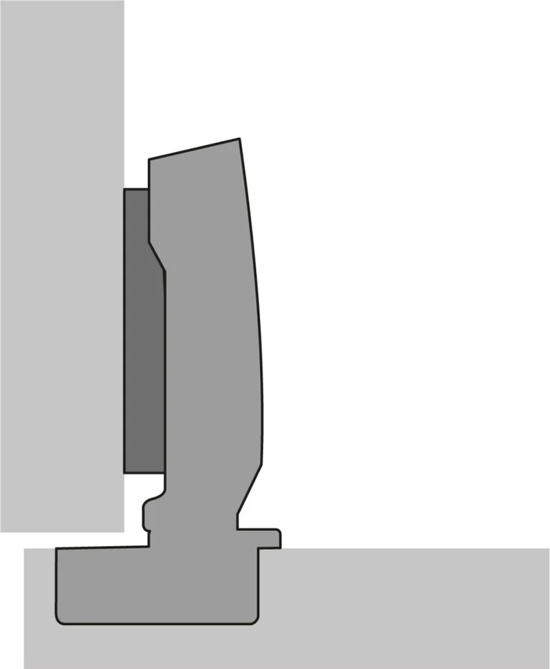 14x B-Ware Hettich Topfscharnier Beschlag Sensys 8645i 110° TH52 Basis 12,5mm 14 STÜCK