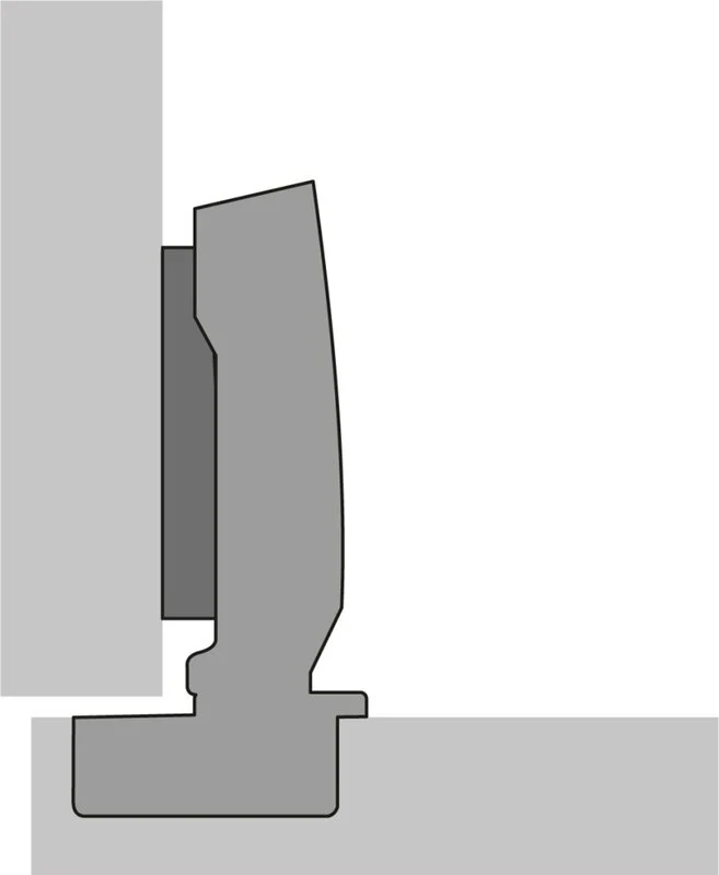 14x B-Ware Hettich Topfscharnier Beschlag Sensys 8645i 110° TH52 Basis 12,5mm 14 STÜCK