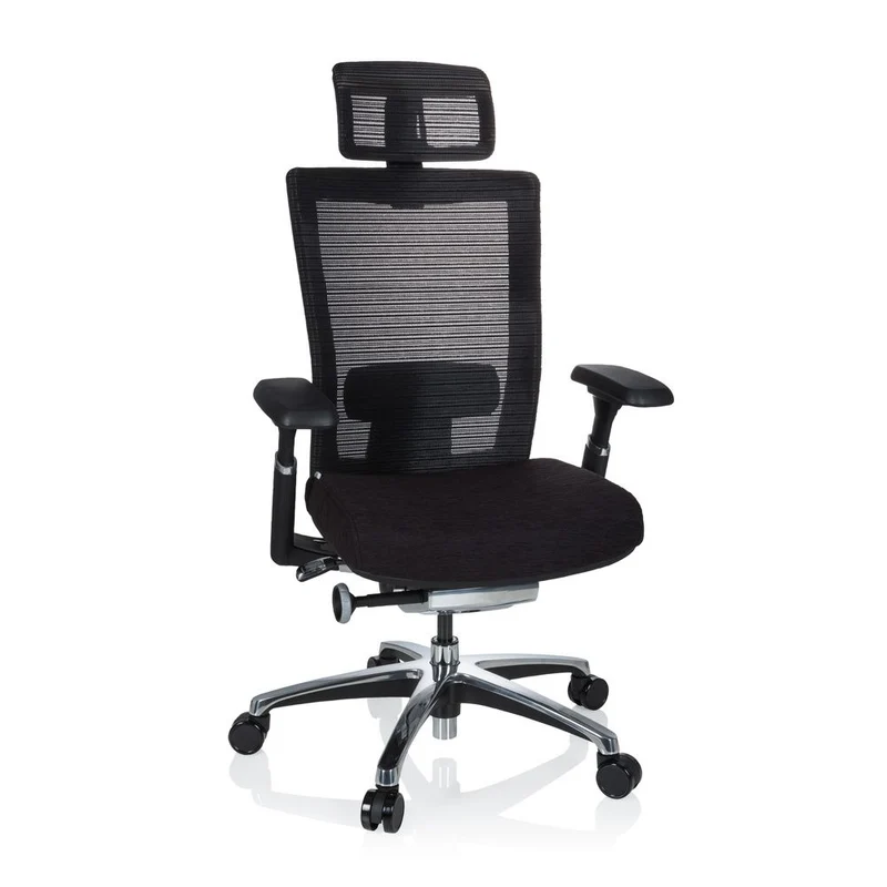 B-Ware hjh OFFICE NOVA PRO I High End Bürostuhl Schwarz Netz