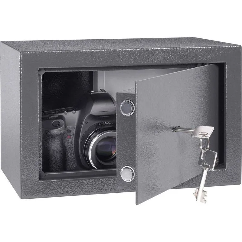 B-Ware Sygonix Schlüsseltresor Schlüsselschloss 9.3l anthrazit 310x200mm Tresor