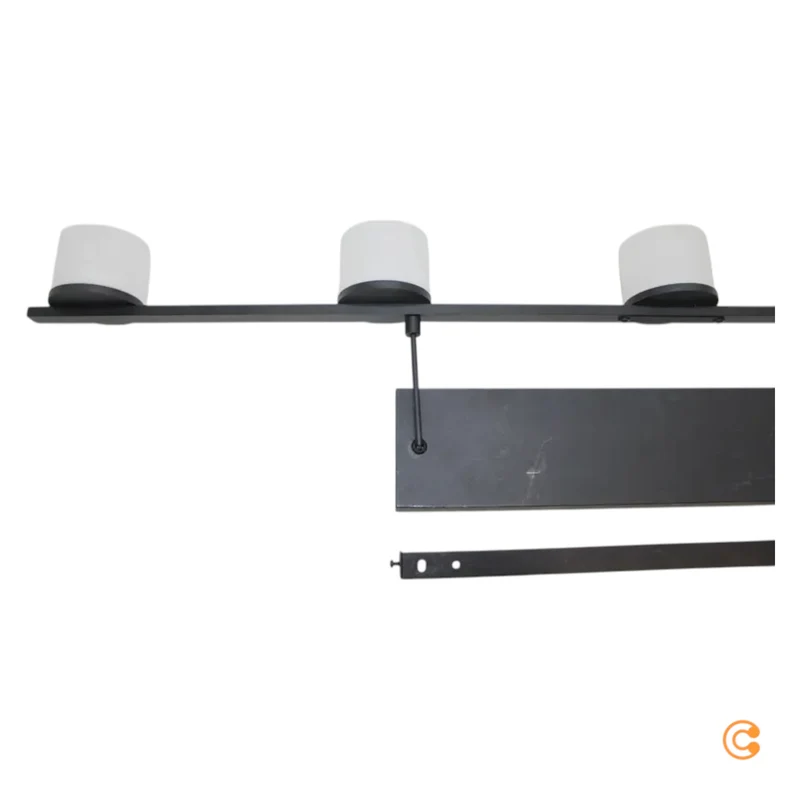 B-Ware Paul Neuhaus Pendelleuchte Hängelampe LED Rika Glas schwarz dimmbar höhenvers783