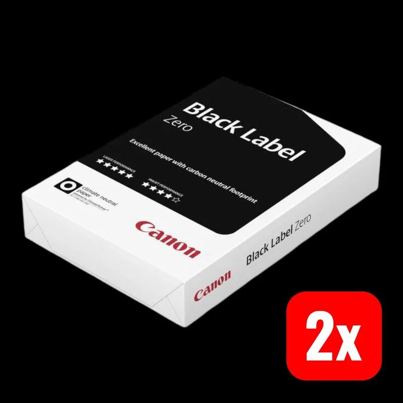 2x B-Ware Canon Universal Druckerpapier Kopierpapier DIN A4 80g/m² 2500 Blatt Weiß